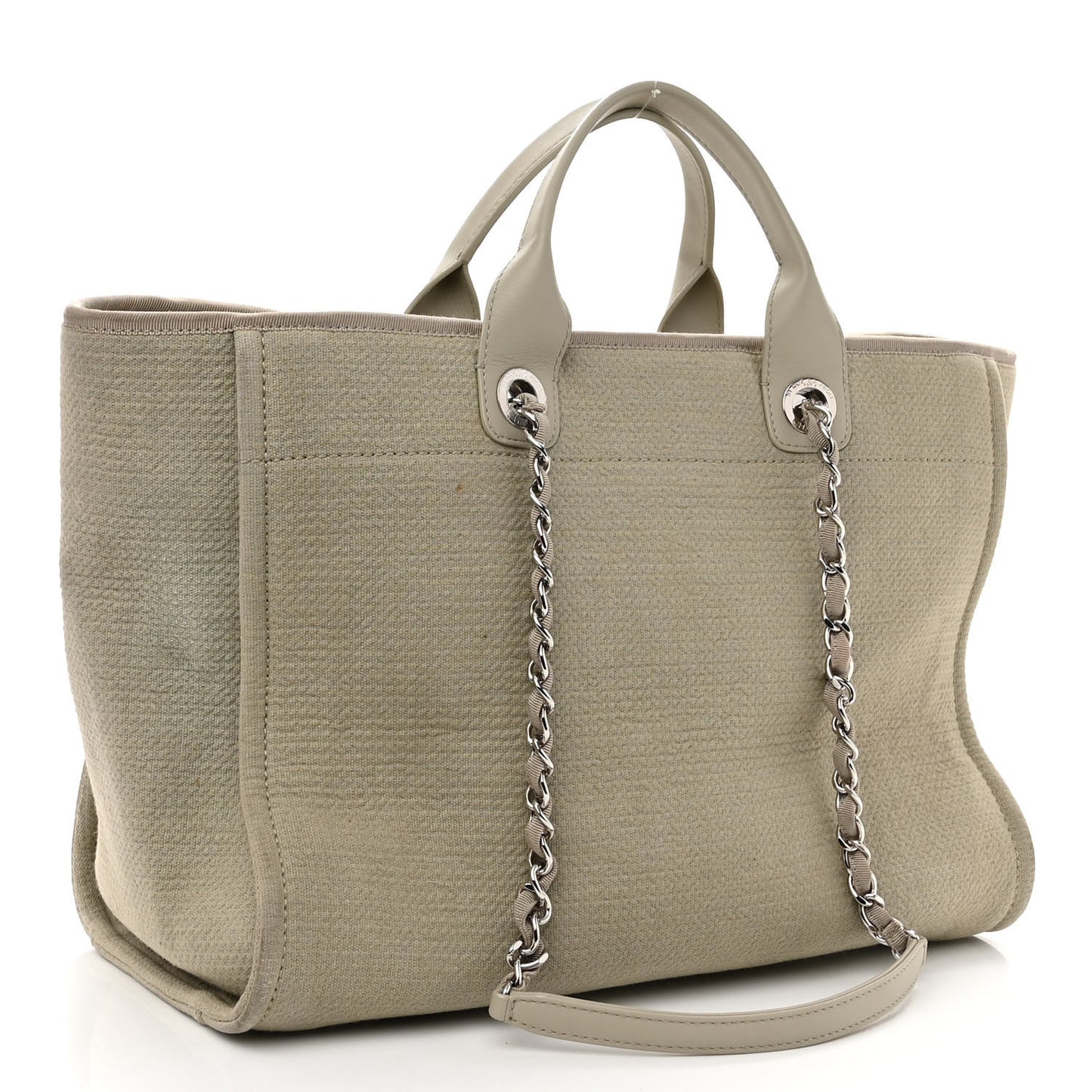 Mixed Fibers Medium Deauville Tote Grey