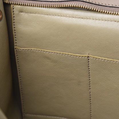 Celine Calfskin Suede Tri-color Small Trapeze 10 of 10