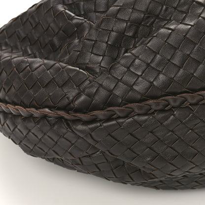 Bottega Veneta Nappa Intrecciato Large Veneta Hobo Ebano 8 of 9