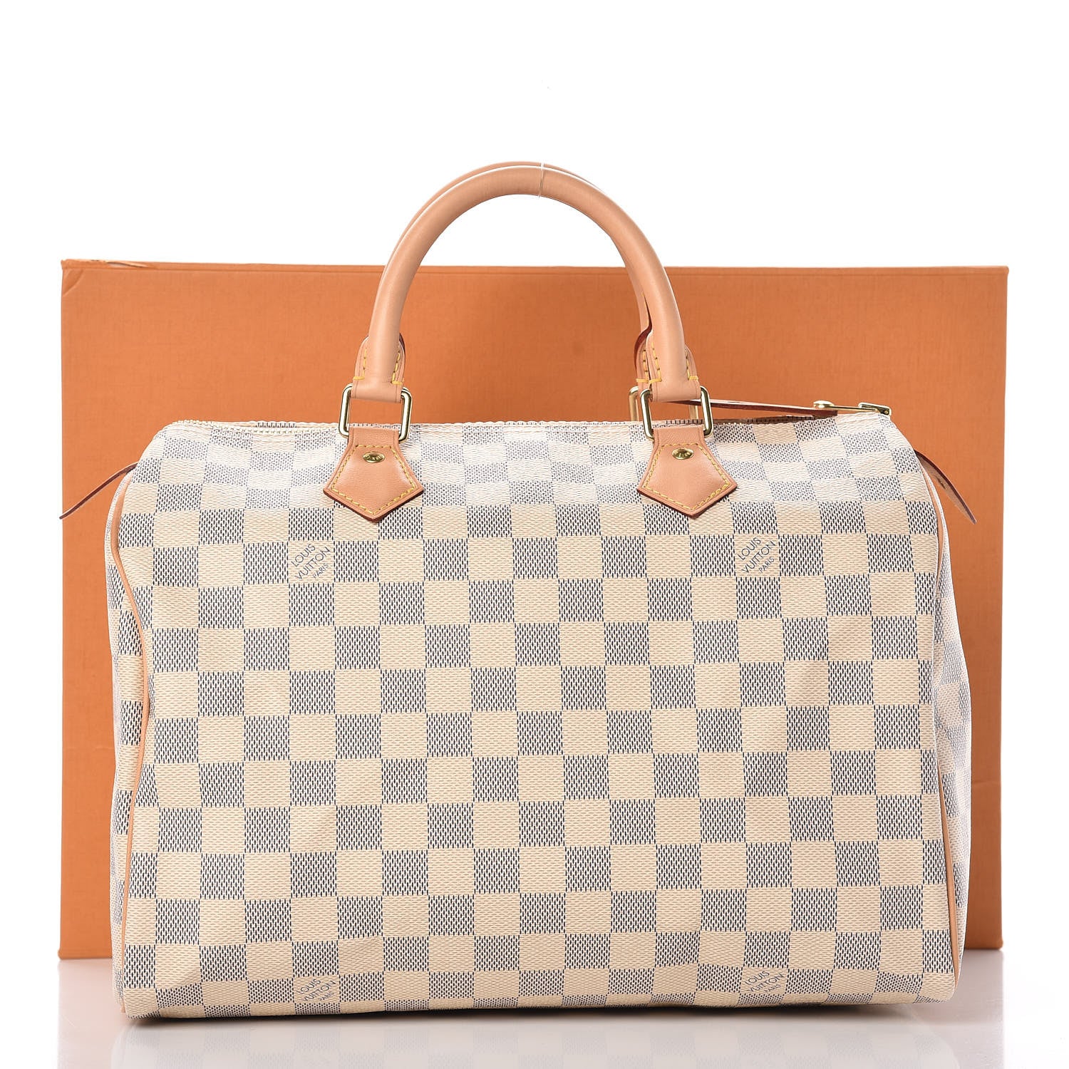Louis Vuitton Damier Azur Speedy 30 9 of 9