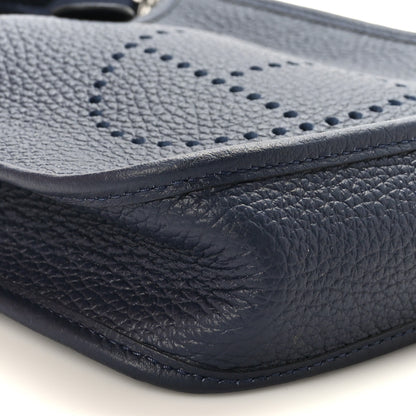 Hermes Taurillon Clemence Evelyne TPM Bleu Nuit 7 of 9