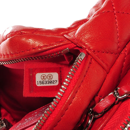Chanel Lambskin Quilted New Mini Flap Red 6 of 7