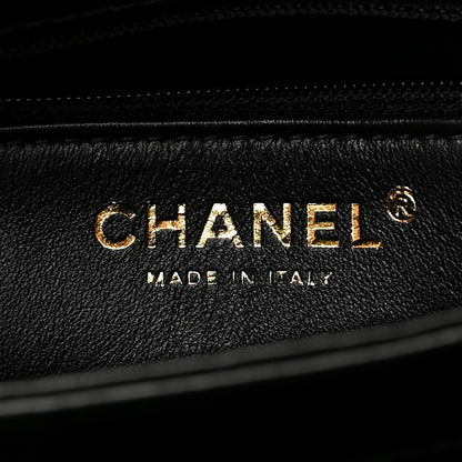Chanel Lambskin Quilted Small Trendy CC Dual Handle Flap Bag Black 6 of 14