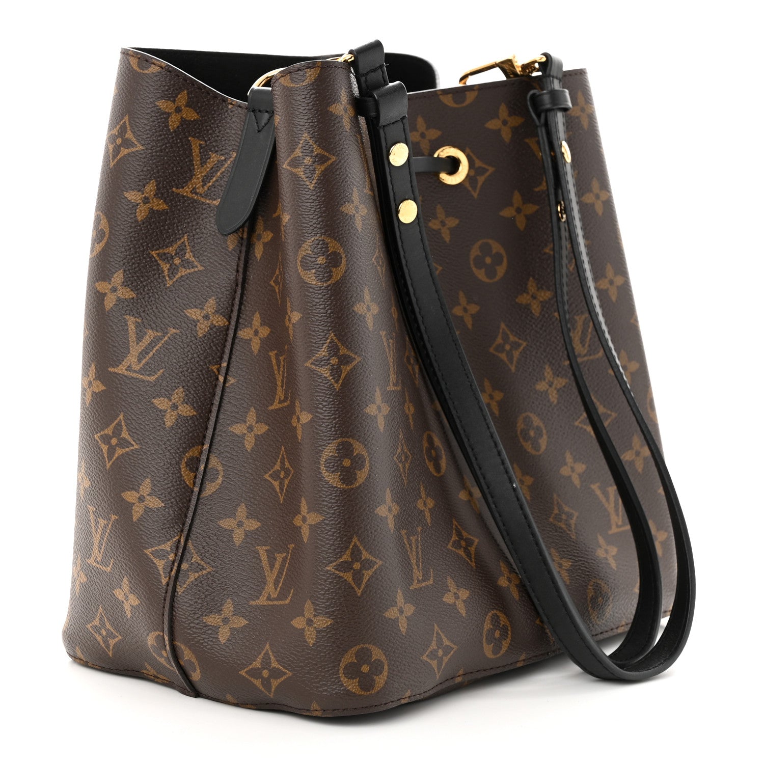 Louis Vuitton Monogram Neonoe MM Black 3 of 10