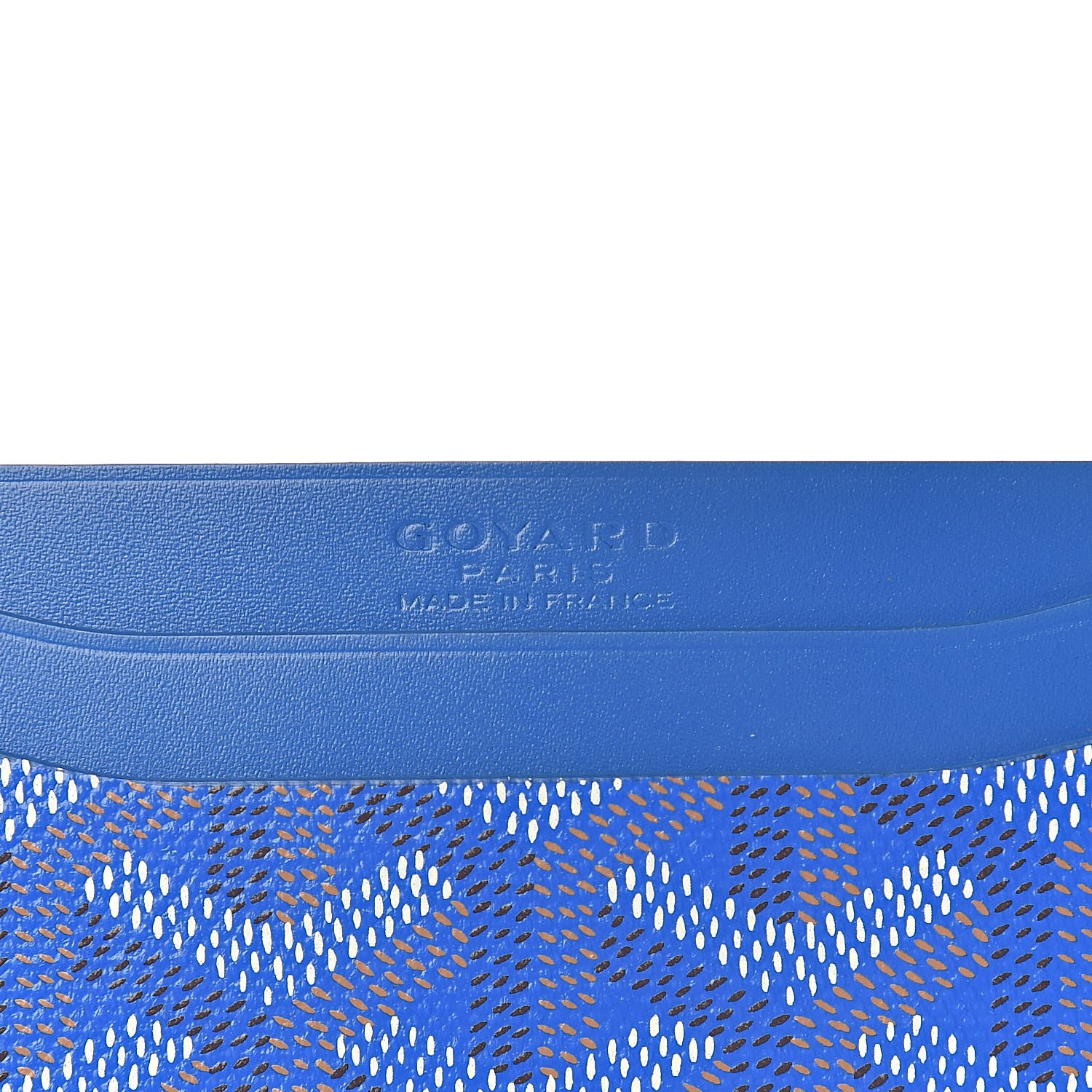 Goyard Goyardine Saint Sulpice Card Holder Sky Blue 6 of 8