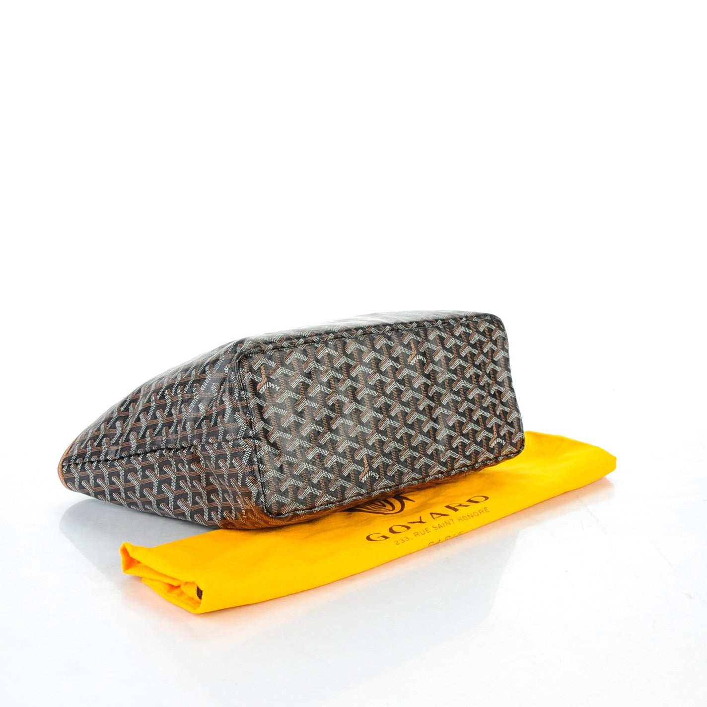 Goyard Goyardine Saint Louis PM Black Gold 5 of 9