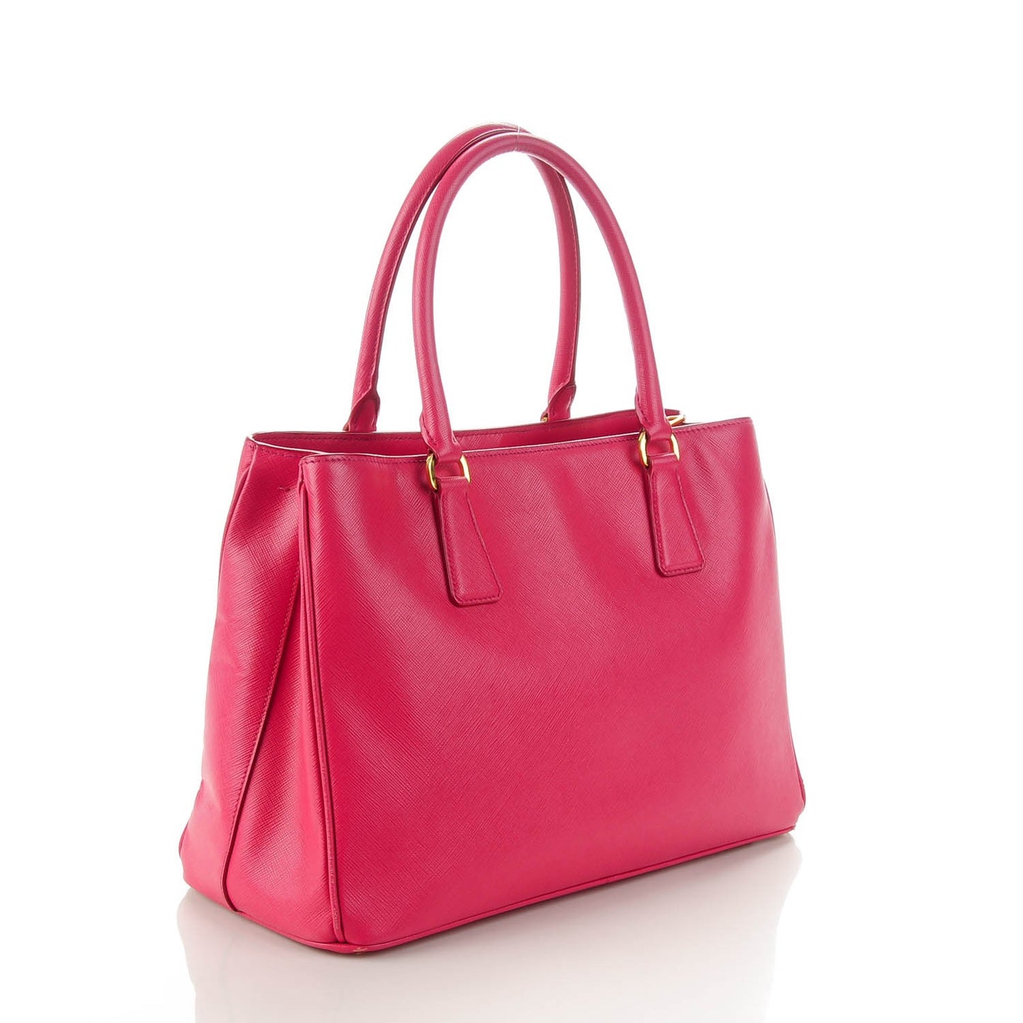 Saffiano Lux Medium Tote Peonia