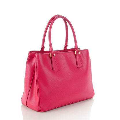 Prada Saffiano Lux Medium Tote Peonia 3 of 8