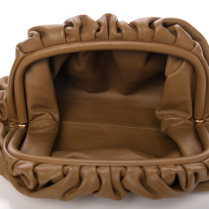 Bottega Veneta Smooth Butter Calf The Pouch Oversized Clutch Cammello 4 of 9