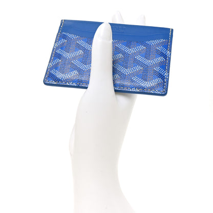 Goyard Goyardine Saint Sulpice Card Holder Sky Blue 2 of 6