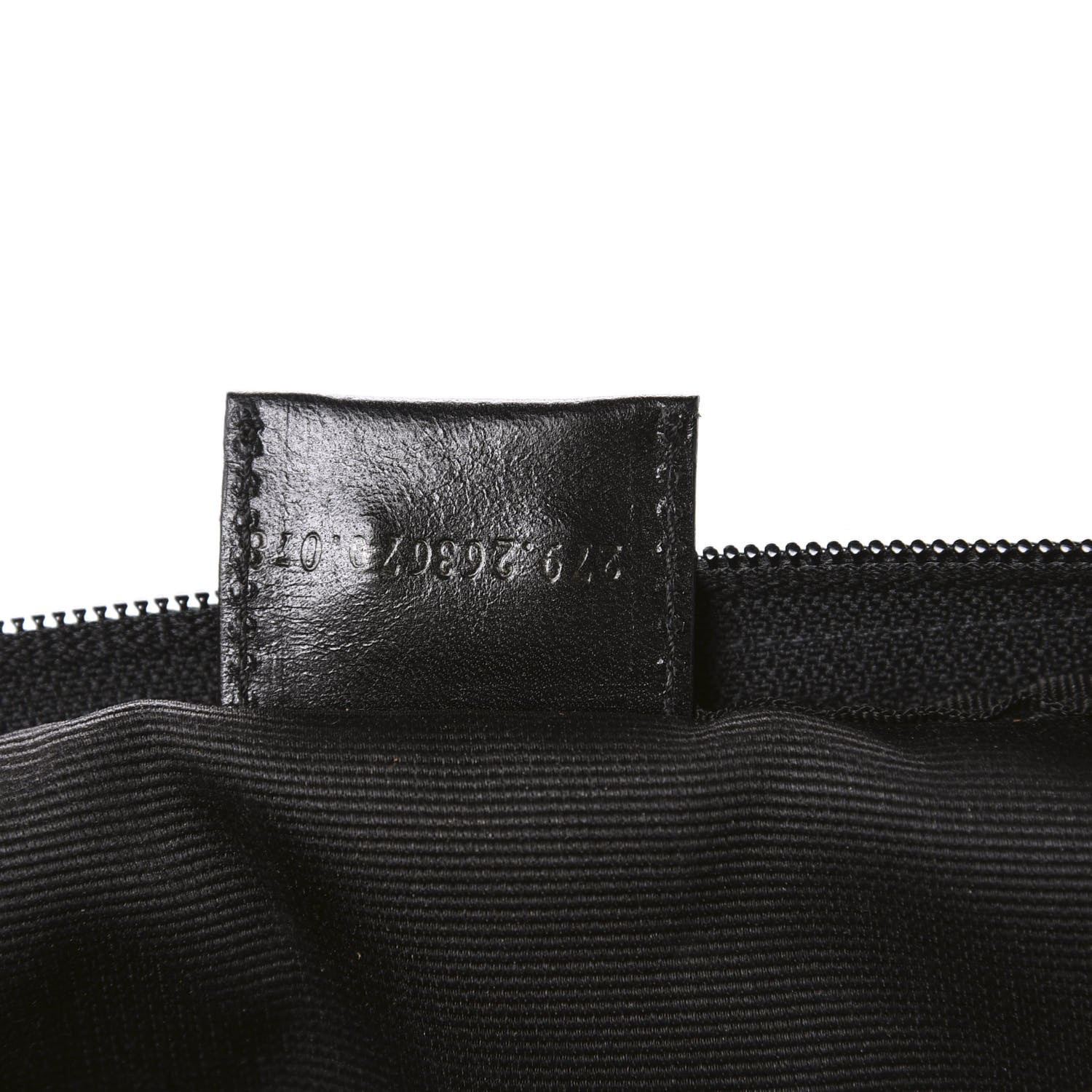 Fendi Nylon Vitello Messenger Bag Black 9 of 10