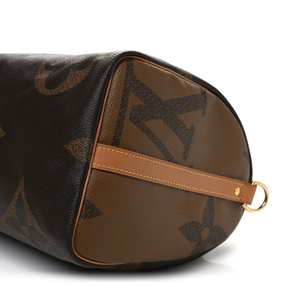 Louis Vuitton Reverse Monogram Giant Speedy Bandouliere 30 10 of 10