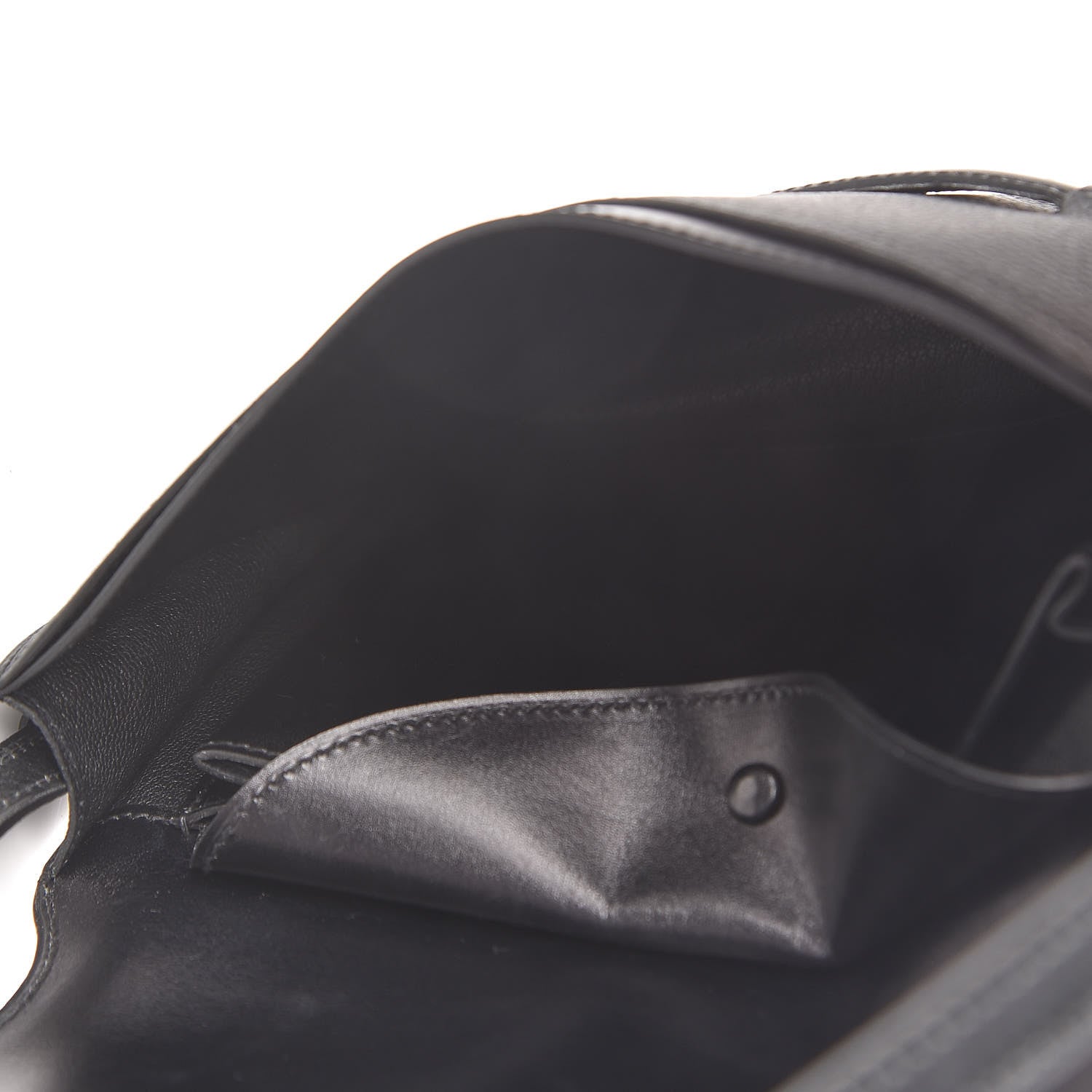Hermes Box Taurillon Clemence Faco Clutch Black 5 of 15