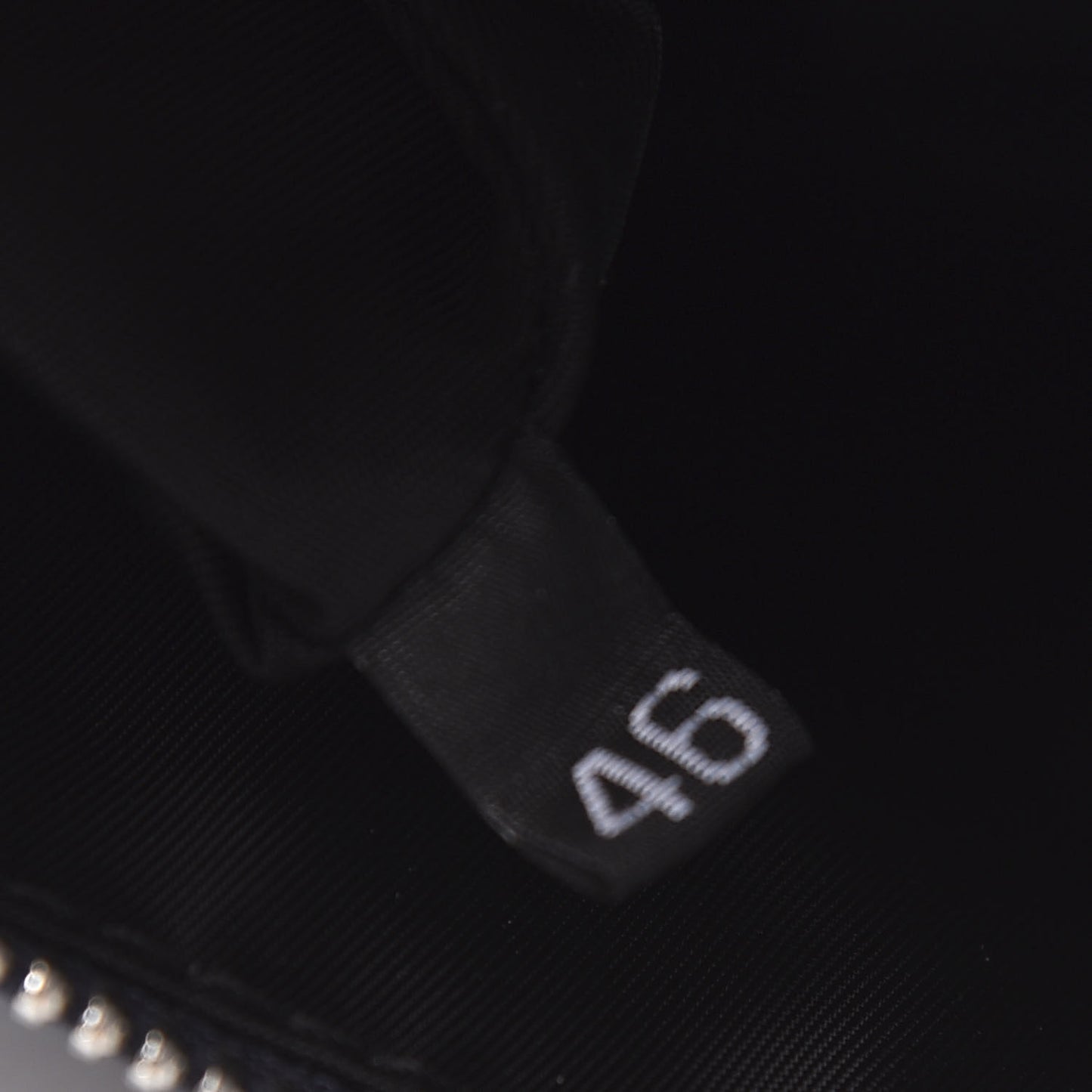 Nylon Logo Crown Pouch Blue
