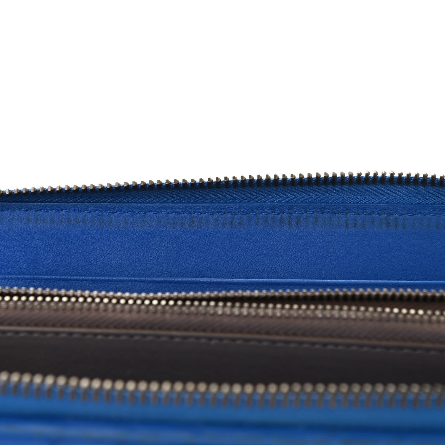 Bottega Veneta Nappa Intrecciato Zip Around Wallet Electrique 11 of 17