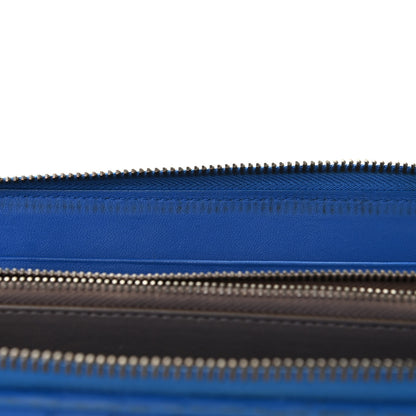 Bottega Veneta Nappa Intrecciato Zip Around Wallet Electrique 11 of 17