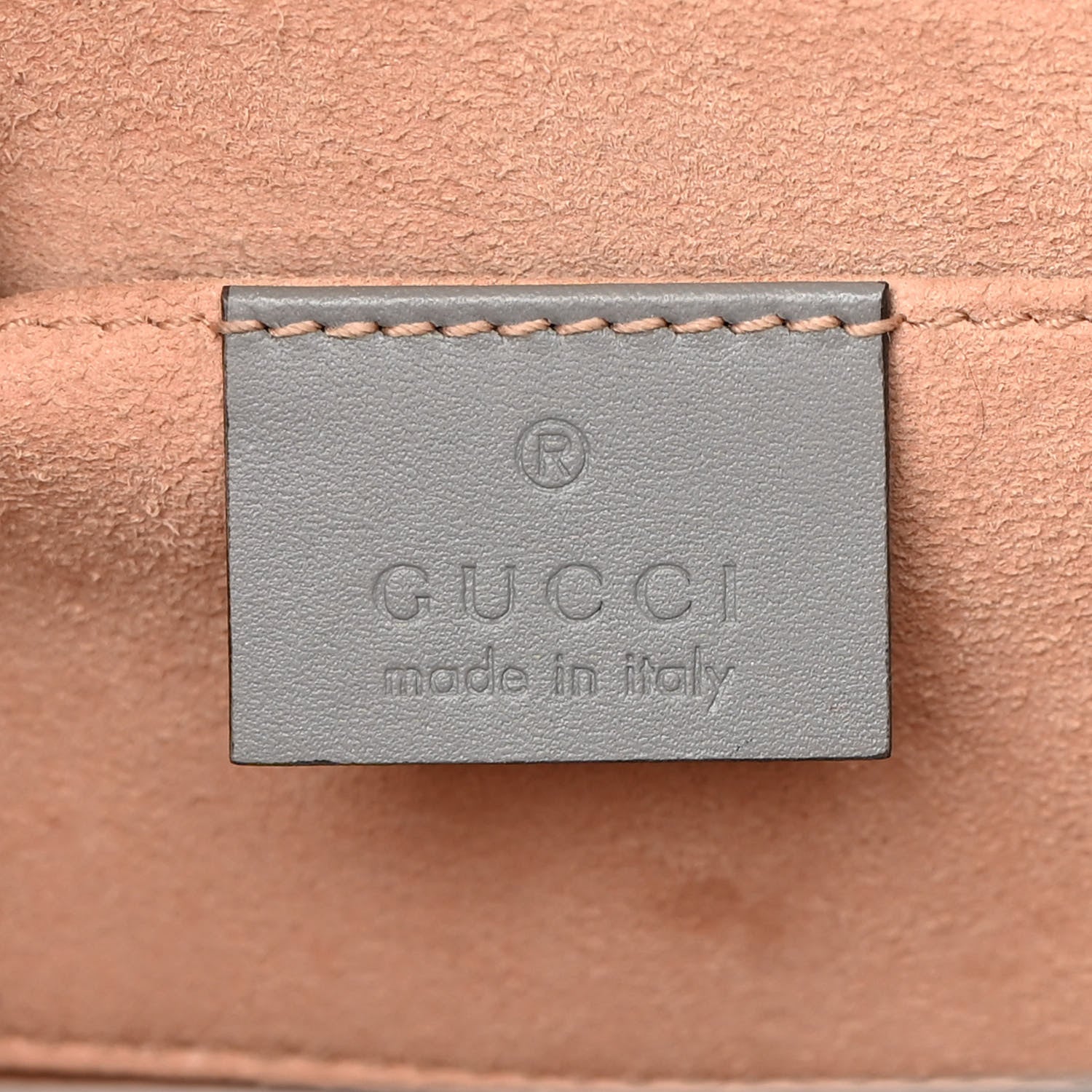 Gucci Guccissima Small Padlock Shoulder Bag Grey 6 of 14