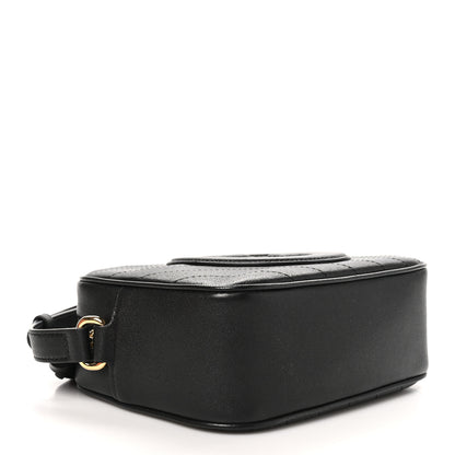 Gucci Sakai Be Green Calfskin Diagonal Stitched Small Blondie Shoulder Bag Black 4 of 10