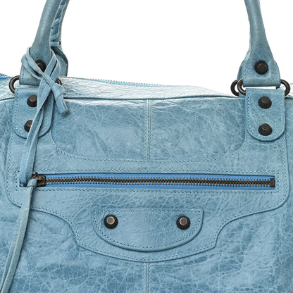 Balenciaga Agneau Classic Hardware Work Sky Blue 16 of 25
