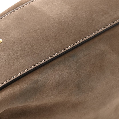 Chloe Suede Calfskin Marcie Hobo Bag Flannel Grey 12 of 14
