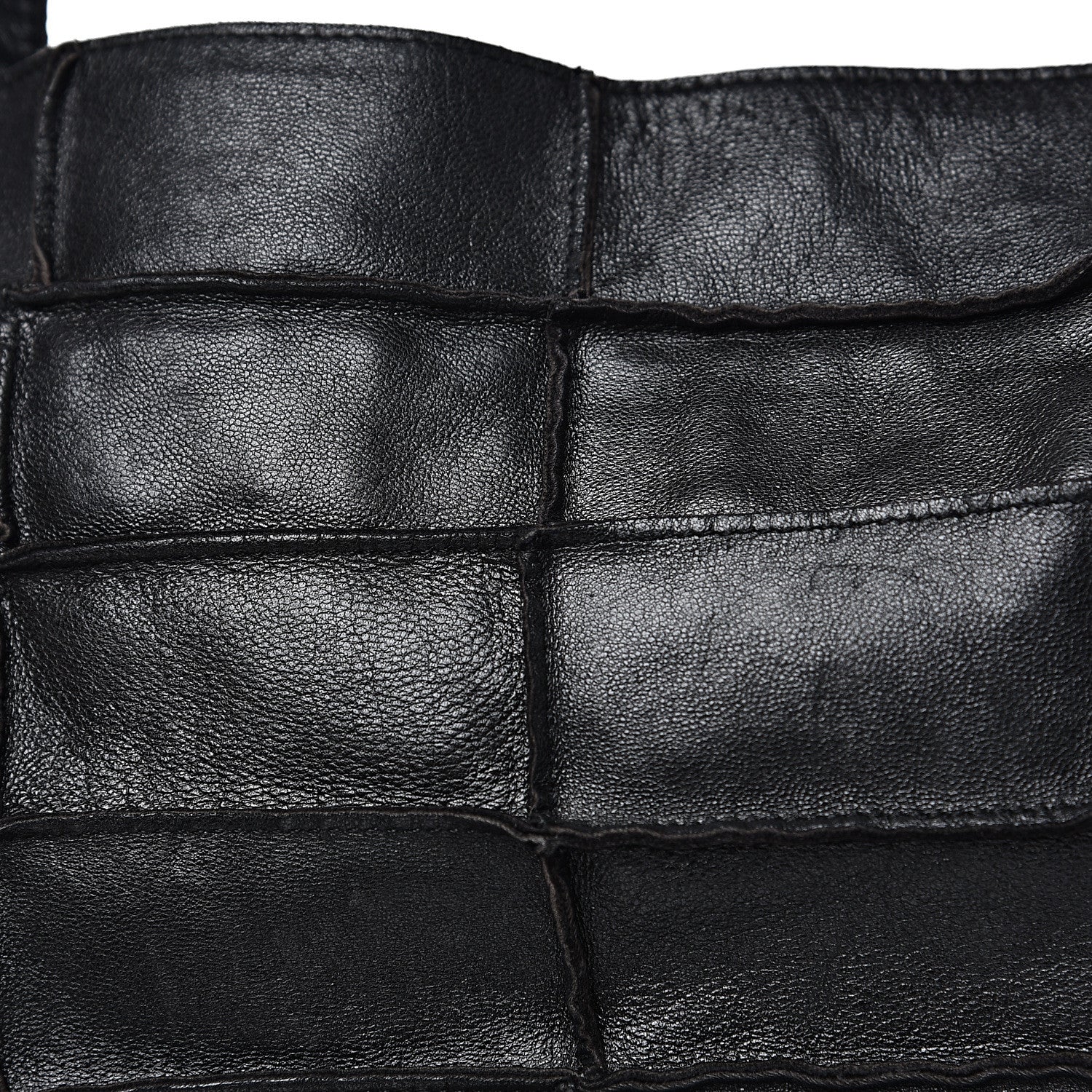 Chanel Lambskin Patchwork Shoulder Bag Black 13 of 14