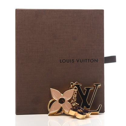 Louis Vuitton Fleur De Monogram Bag Charm Dore 4 of 4