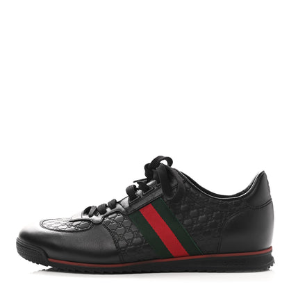 Gucci Microguccissima Web Sneakers 8 Black 1 of 9