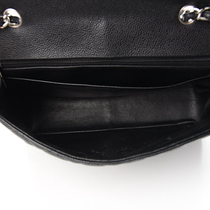 Chanel Caviar Quilted Jumbo Single Flap Black 4 of 14