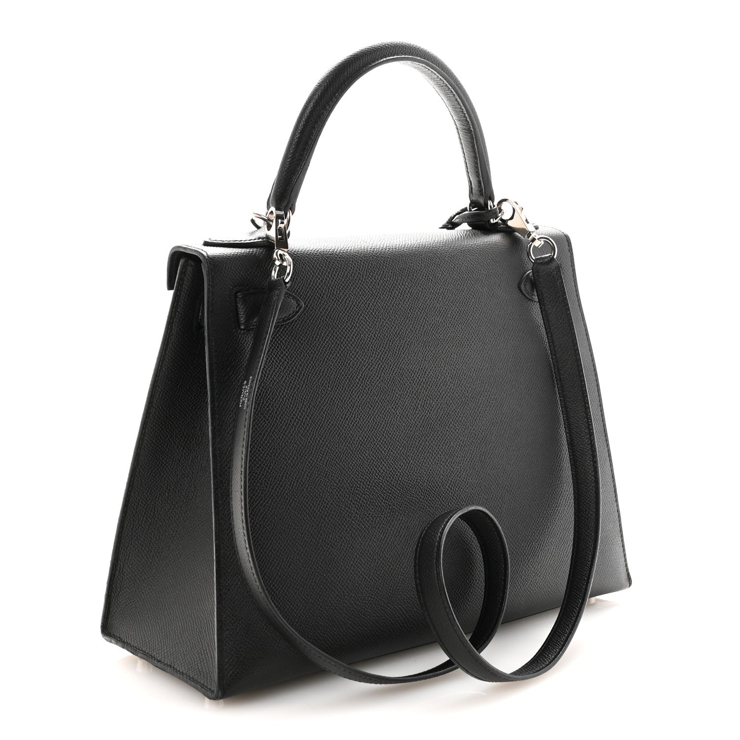 Hermes Epsom Kelly Sellier 28 Black 3 of 10
