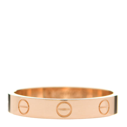 Cartier 18K Yellow Gold 3.5mm LOVE Wedding Band Ring 58 8.25 1 of 6