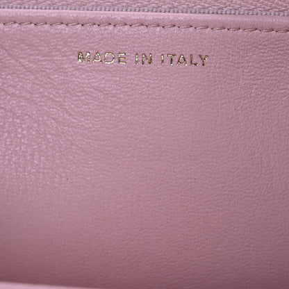 Chanel Lambskin Quilted Sweet Camellia Wallet on Chain WOC Light Beige 7 of 12