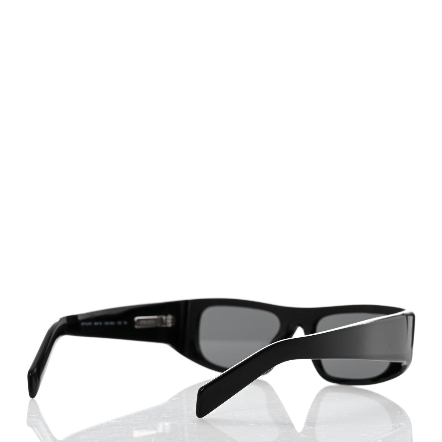 Prada Acetate Sunglasses SPR 20W Black 4 of 8