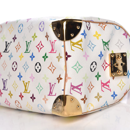 Louis Vuitton Monogram Multicolor Speedy 30 White 9 of 13