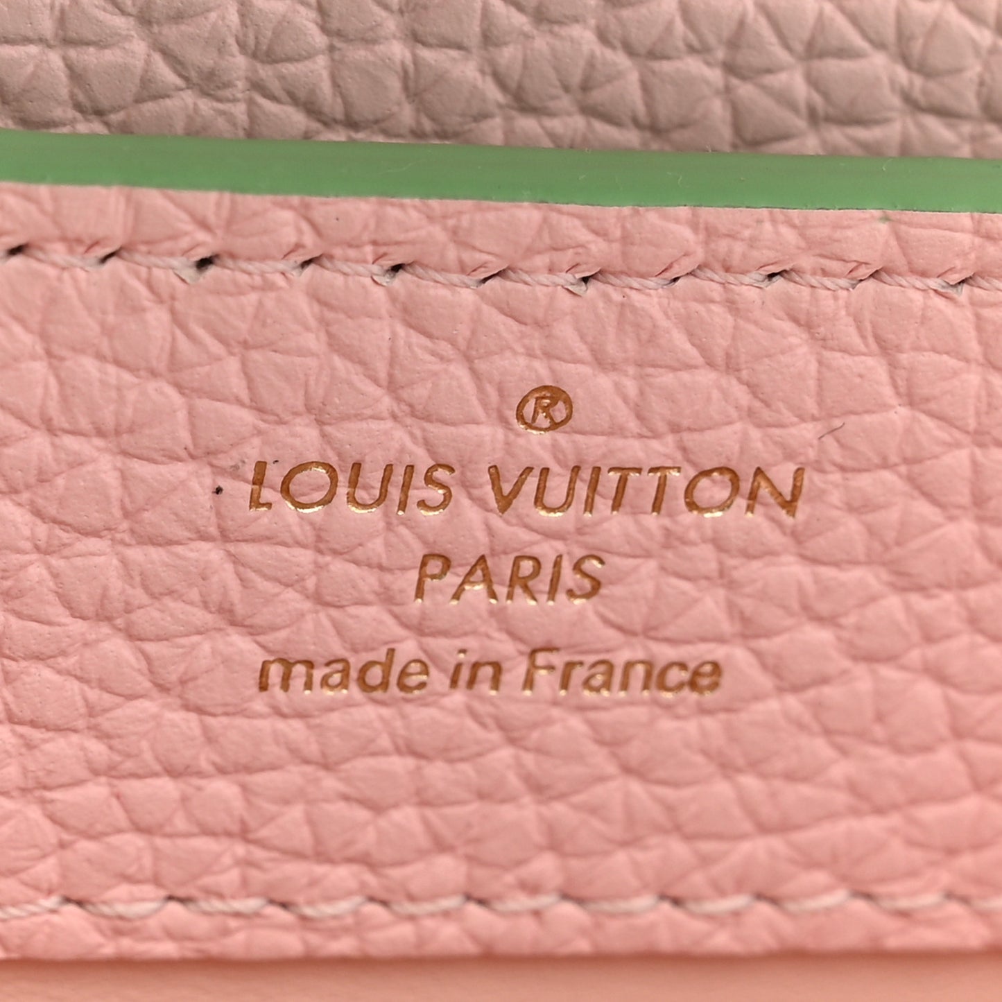 Taurillon Mini Capucines Vert Pomme