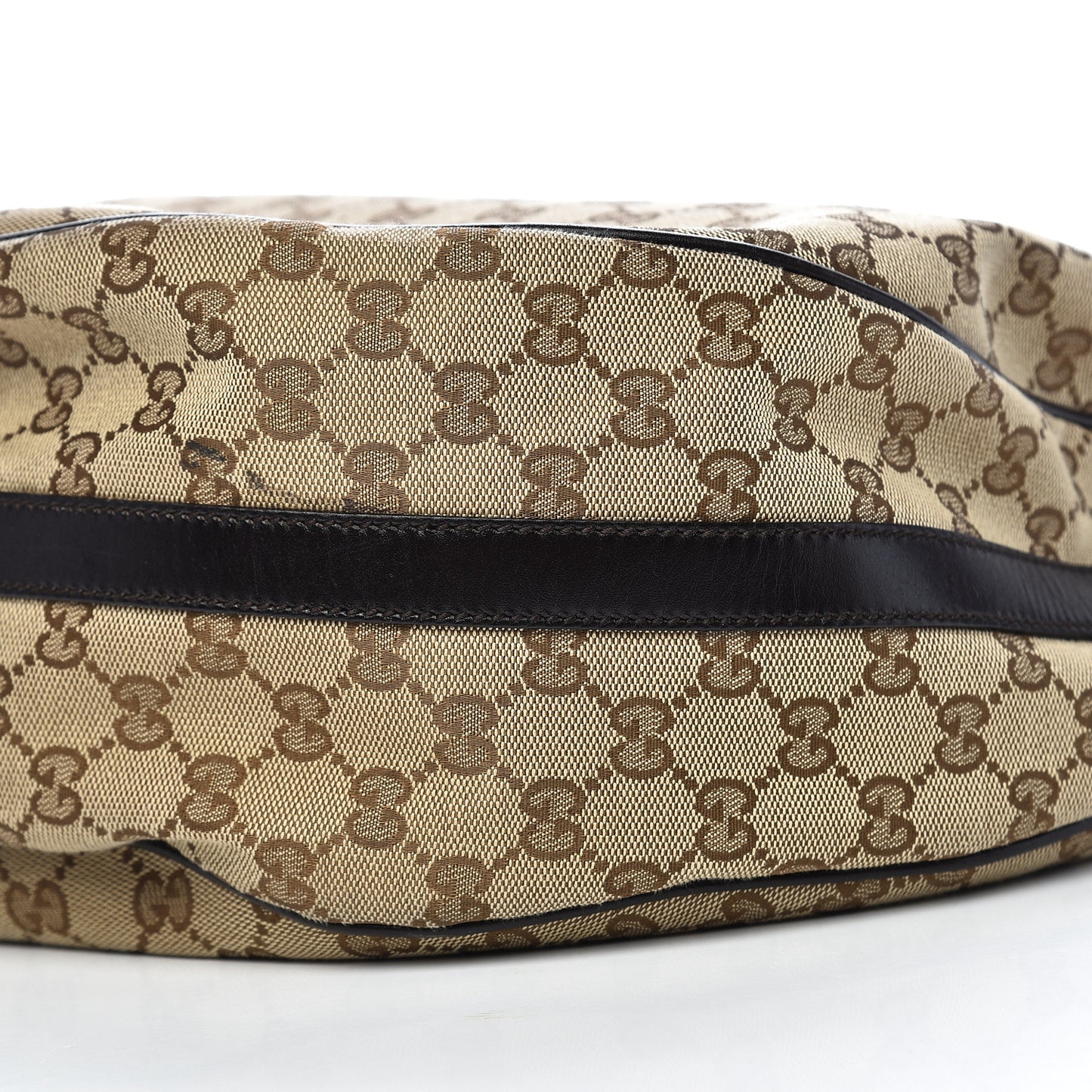 Monogram Large GG Twins Hobo Dark Brown
