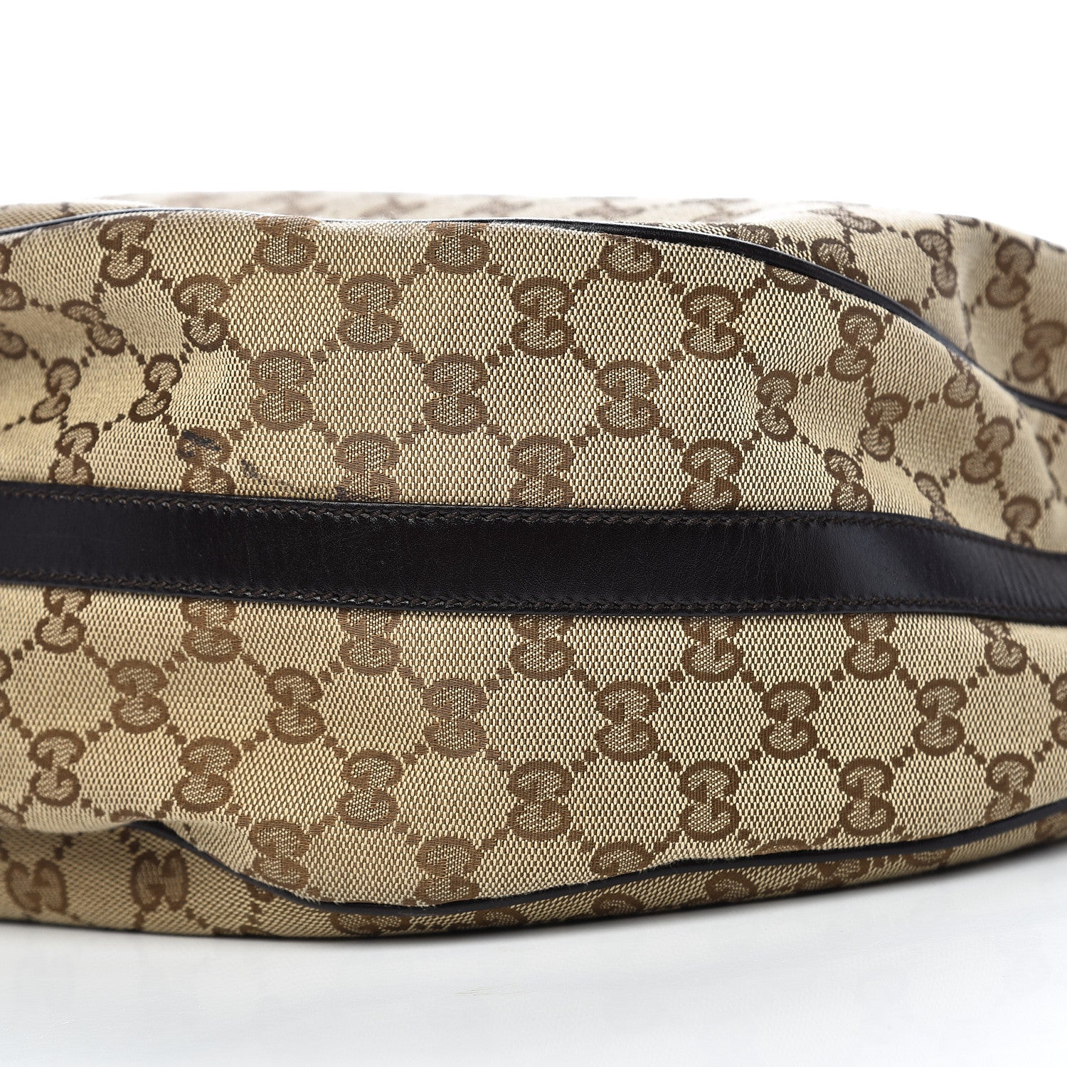 Gucci Monogram Large GG Twins Hobo Dark Brown 9 of 10