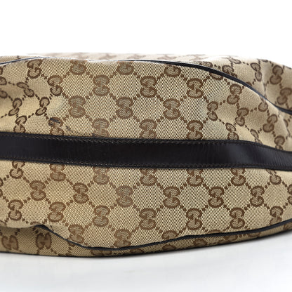 Gucci Monogram Large GG Twins Hobo Dark Brown 9 of 10