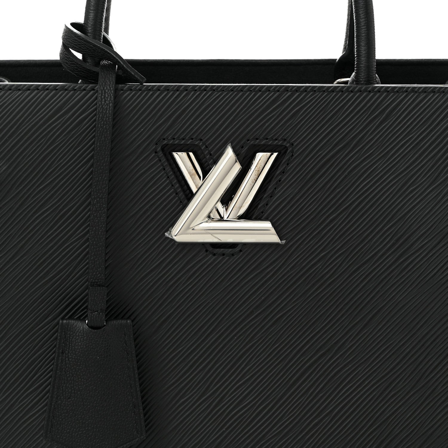 Louis Vuitton Epi Twist Tote Black 7 of 10