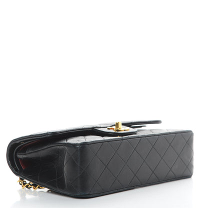 Chanel Lambskin Quilted Small Double Flap Black 4 of 21