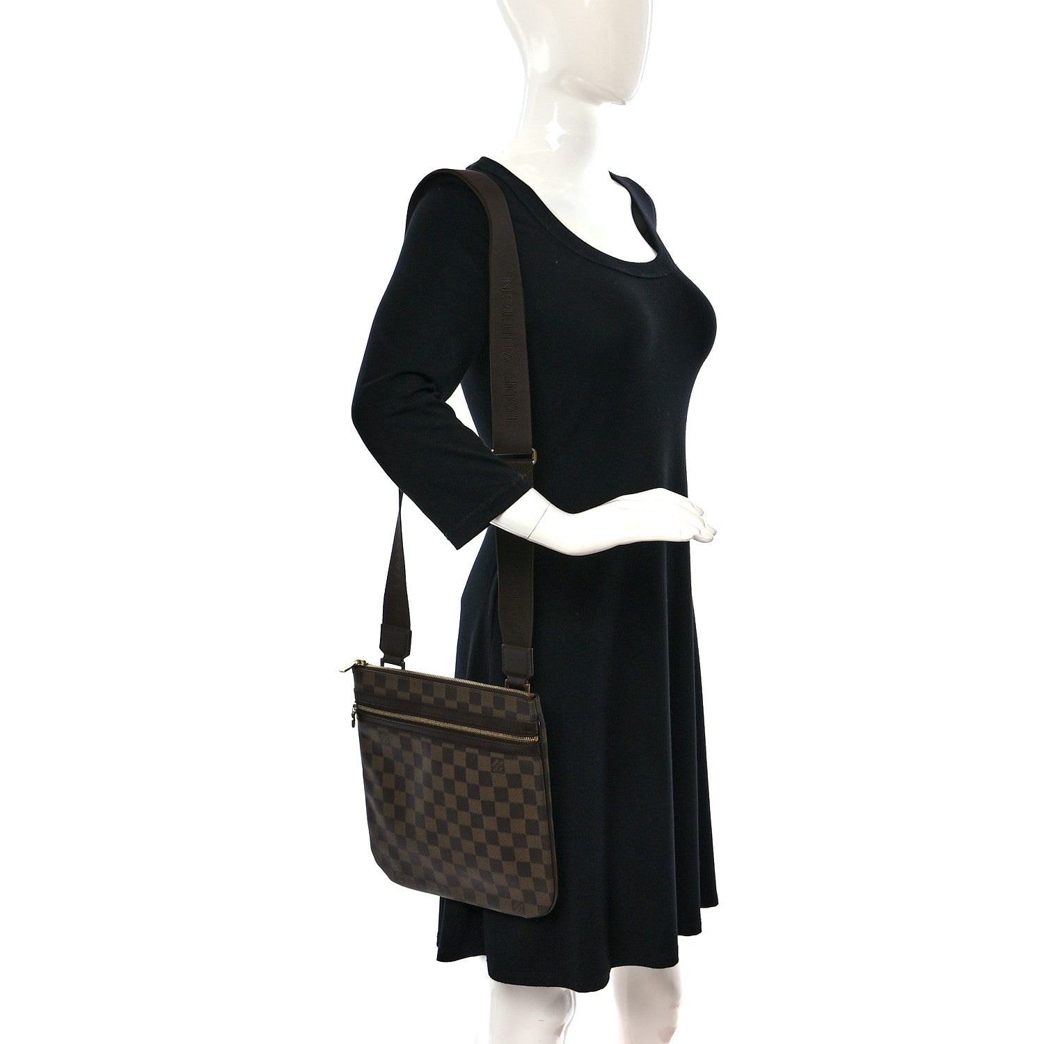 Louis Vuitton Damier Ebene Bosphore Pochette 2 of 9