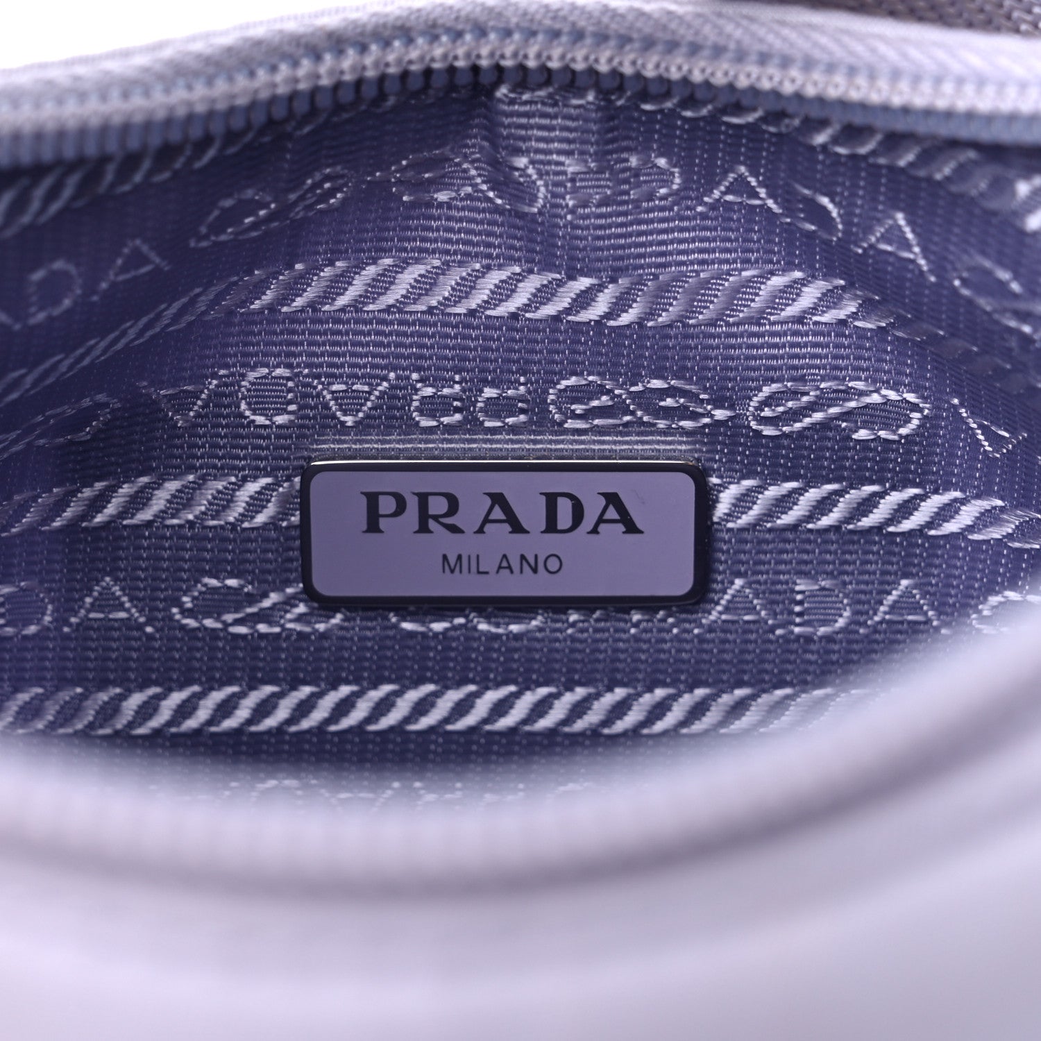 Prada Re-Nylon Saffiano Mini Re-Edition 2000 Bag Glicine 6 of 11