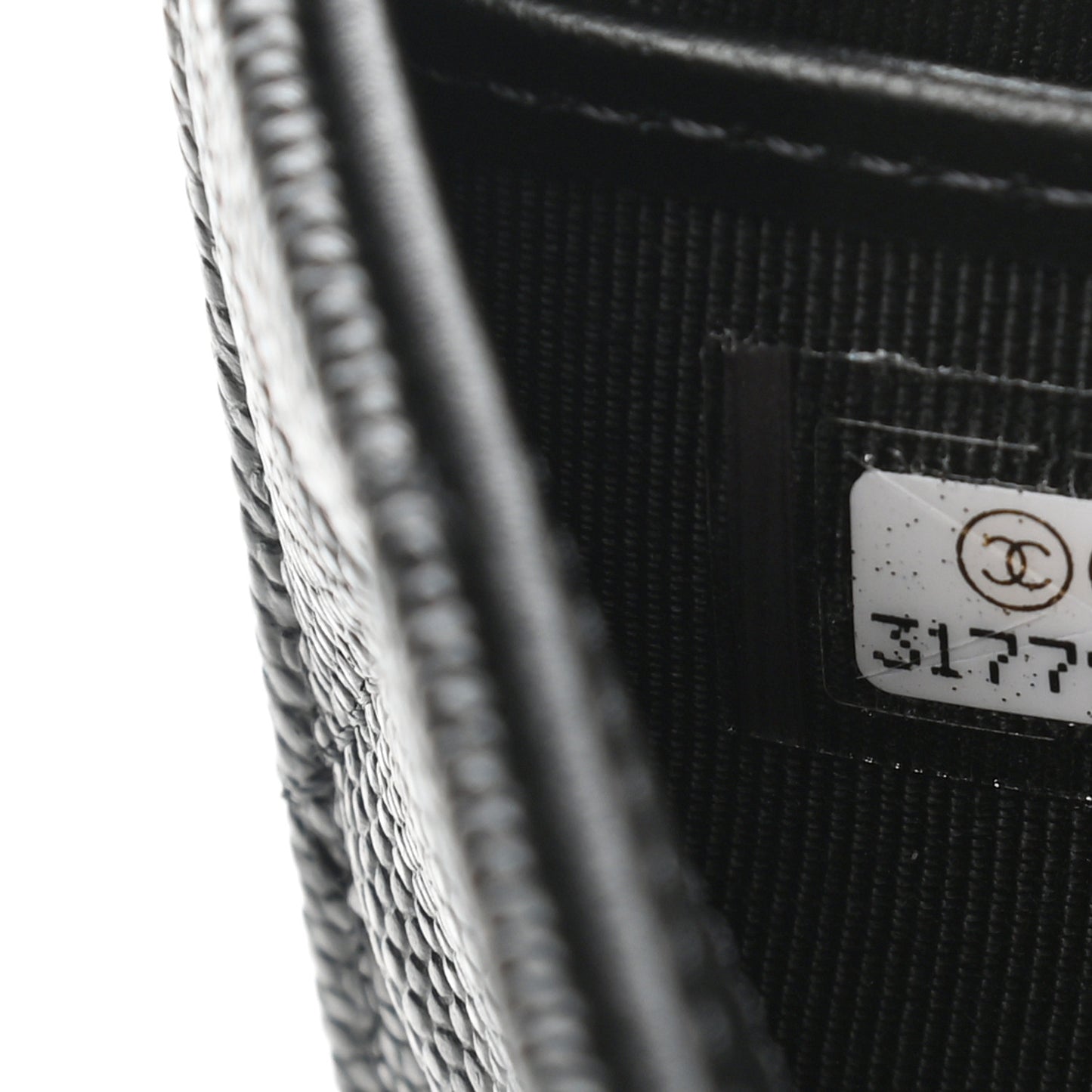 Caviar Quilted Long Boy Flap Wallet Black
