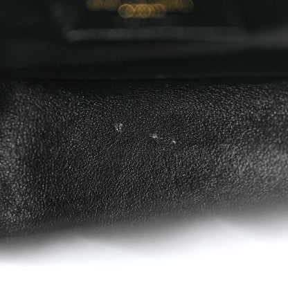 Saint Laurent Grain De Poudre Matelasse Monogram Medium Vicky Chain Bag Black 10 of 10