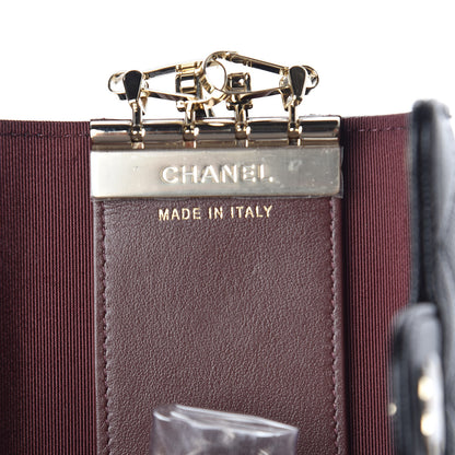 Chanel Caviar Quilted Classic 4 Key Holder Wallet Black 7 of 9