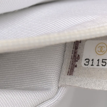 Chanel Caviar Quilted Sweet Classic Shopping Tote White 7 of 11