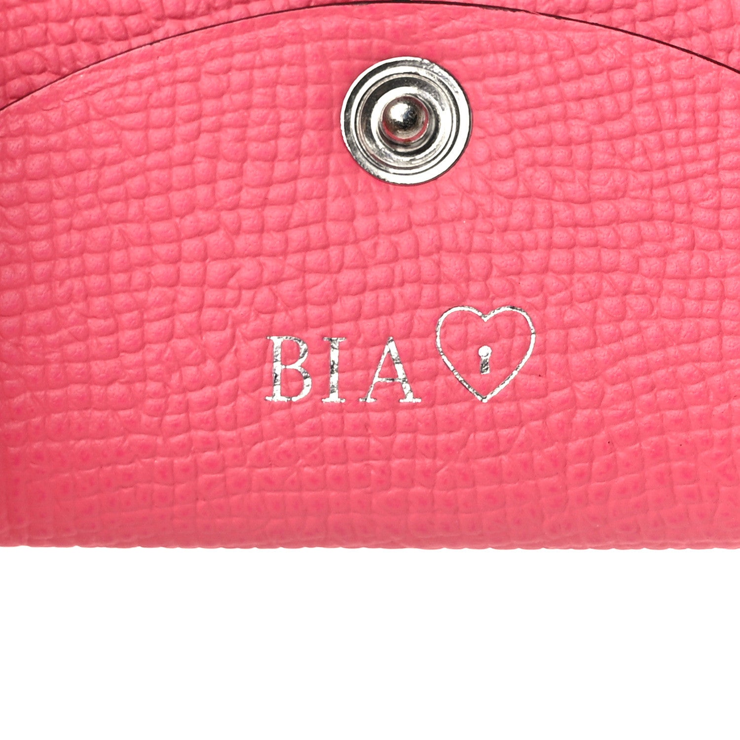 Hermes Epsom Horseshoe Calvi Card Case Rose Azalee Black 7 of 8
