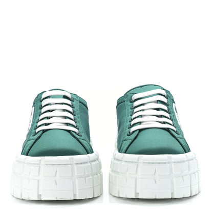 Prada Re-Nylon Gabardine Triangle Logo Double Wheel 50mm Sneakers 41 Assenzio 2 of 9