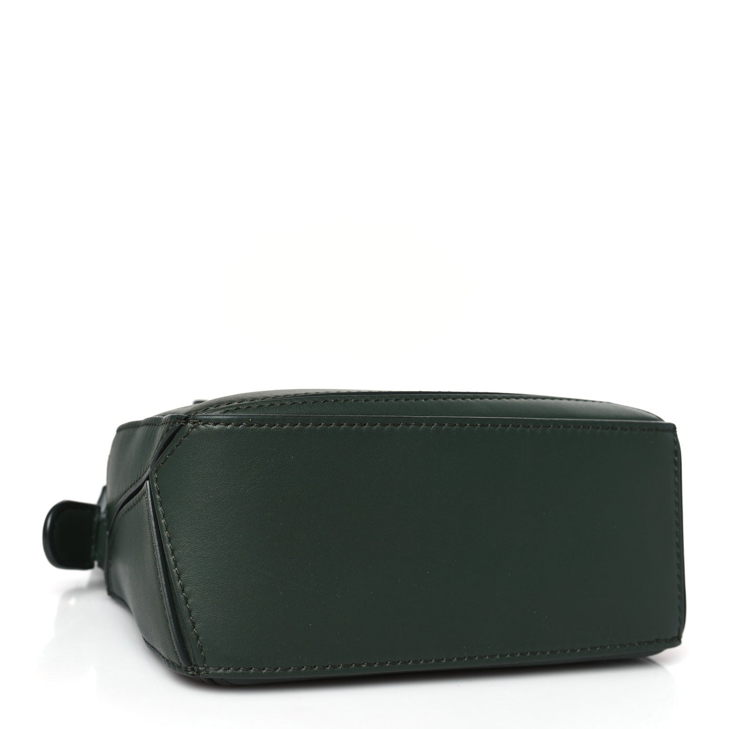 Satin Calfskin Mini Puzzle Bag Vintage Khaki