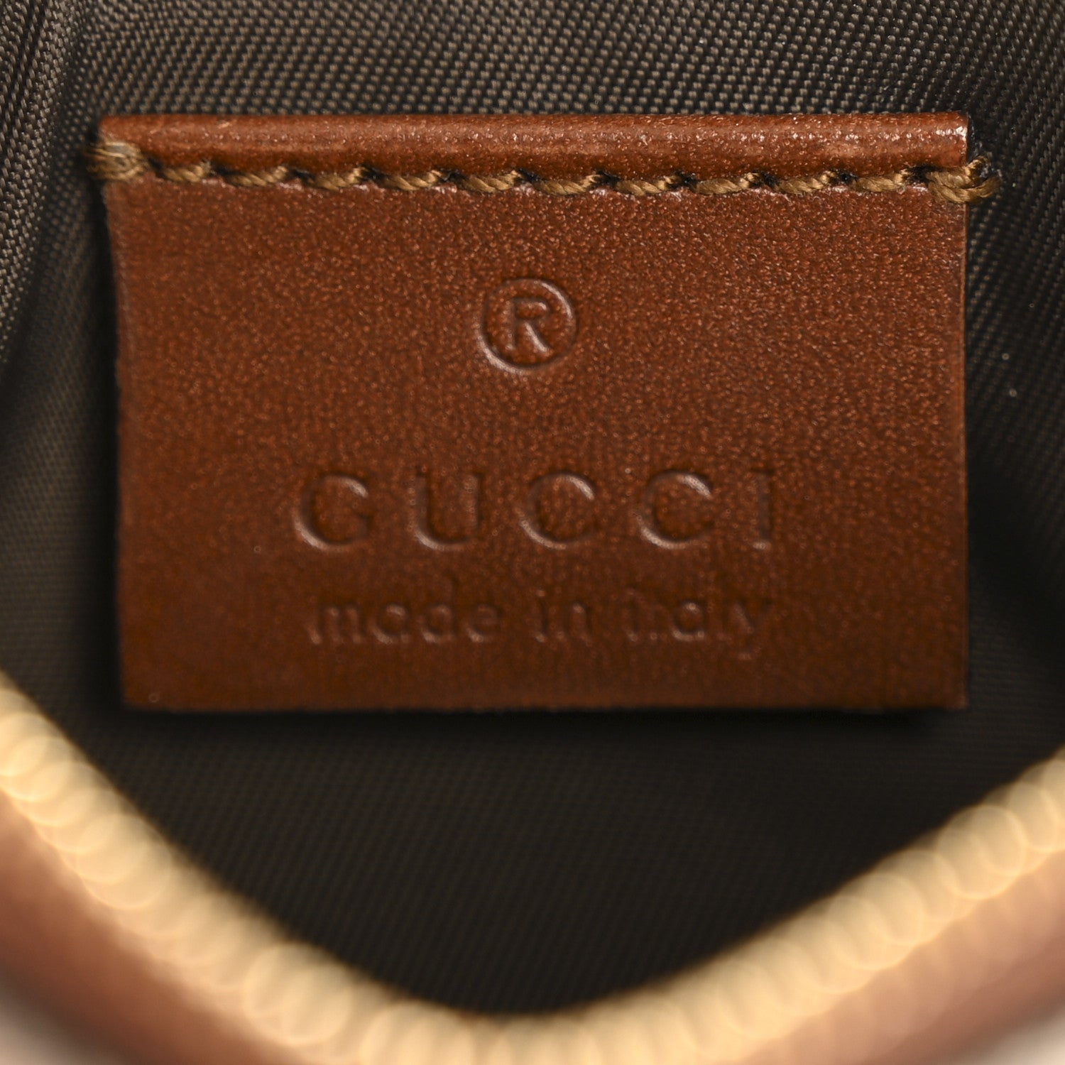 Gucci GG Supreme Monogram Key Case Brown 6 of 9