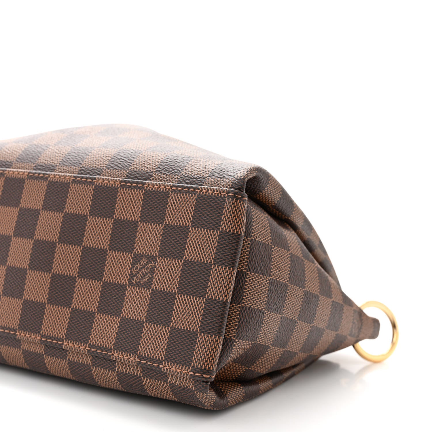 Louis Vuitton LOUIS VUITTON Damier Ebene Odeon Tote PM Black 9 of 10